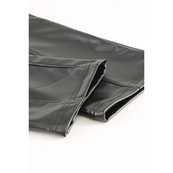 Ankle Length Seamed High Waist Skinny Fit Pants - Picture 11 of 11